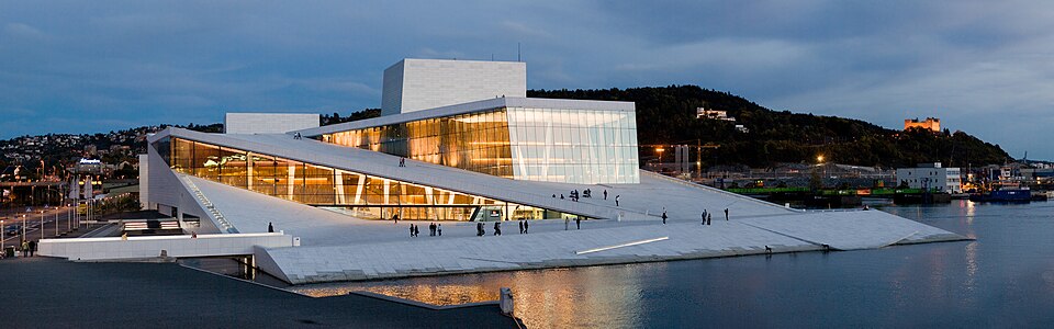 Oslo Opera House roof