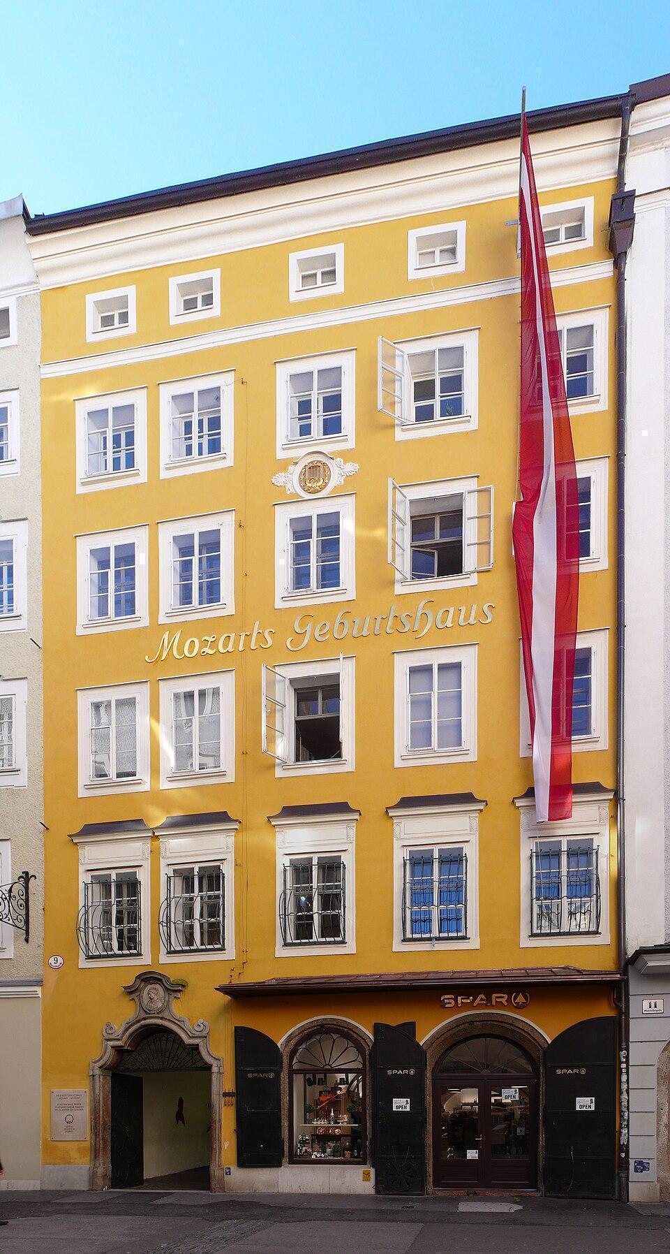 Mozart's Birthplace (Mozarts Geburtshaus)